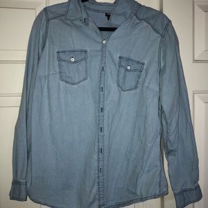 torrid Tops - Denim Button Up Top torrid Tops - Denim Button Up Top